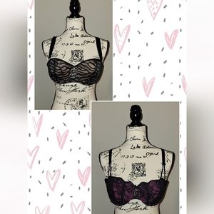 Lot of 2 ....Adore me... Balconette ..padded bras